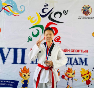 Read more about the article СХД-ийн Таеквондогийн аварга шалгаруулах тэмцээнд 11г Сарангоо хүрэл медаль хүртлээ.