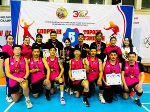 Read more about the article Сонгинохайрхан дүүргийн ЕБС-уудын дундах 5 төрөлт спортын тэмцээнд багийн дүнгээр ТЭРГҮҮН байрт шалгарлаа.