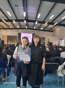 Read more about the article 7в ангийн сурагч Б.Одмаа СХД-ийн “Монгол хэл, бичиг”-ийн олимпиадад амжилттай оролцлоо.