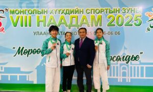 Read more about the article Монголын хүүхдийн зуны спортын VIII наадмын жүдо бөхийн шигшээ тэмцээнээс мөнгөн медаль хүртлээ.
